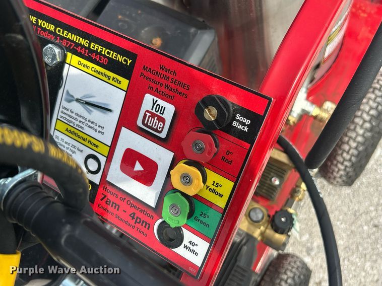 image for item EK8221 2024 Magnum 4000 GS18 pressure washer