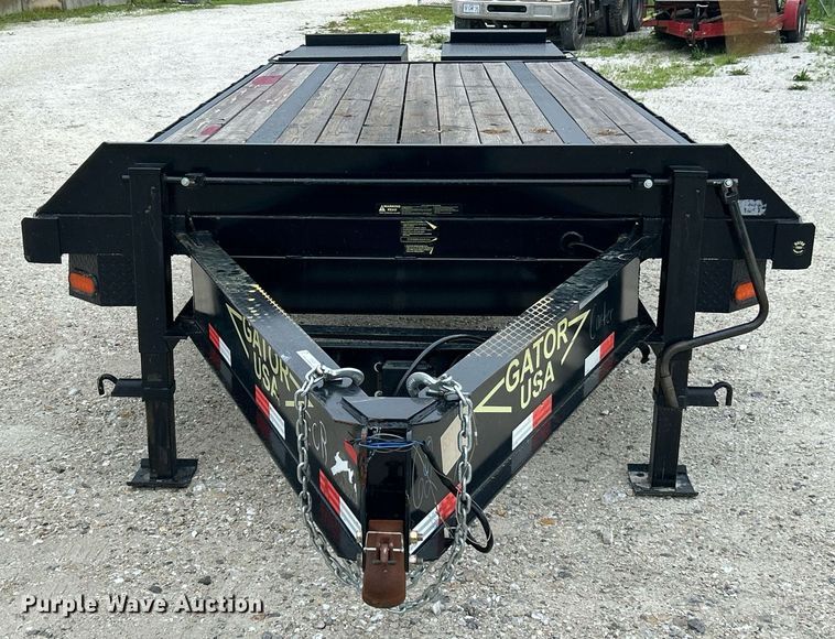 image for item EK8235 2023 Gatormade 4Z1 equipment trailer