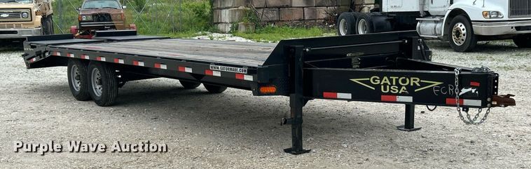 image for item EK8235 2023 Gatormade 4Z1 equipment trailer