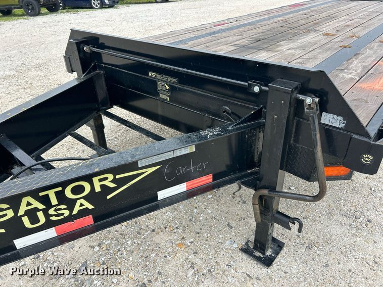 image for item EK8235 2023 Gatormade 4Z1 equipment trailer