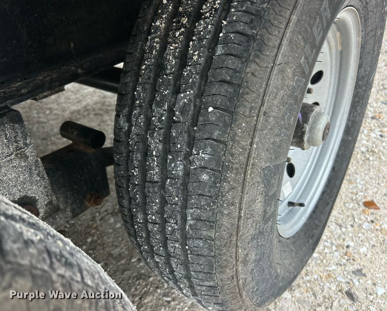 image for item EK8235 2023 Gatormade 4Z1 equipment trailer