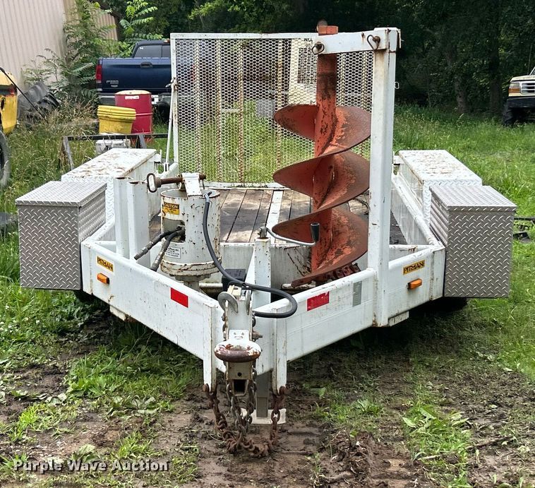 image for item EK8245 1999 S.D Pitman equipment trailer