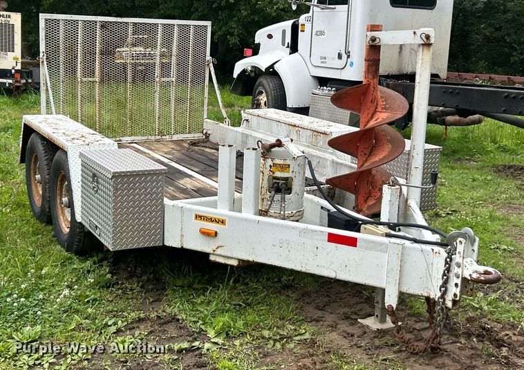 image for item EK8245 1999 S.D Pitman equipment trailer