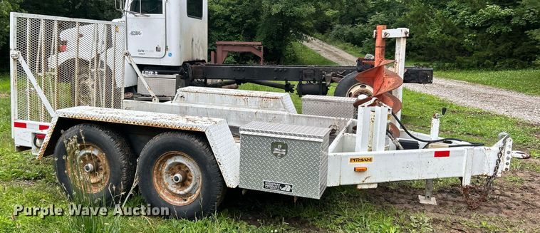 image for item EK8245 1999 S.D Pitman equipment trailer