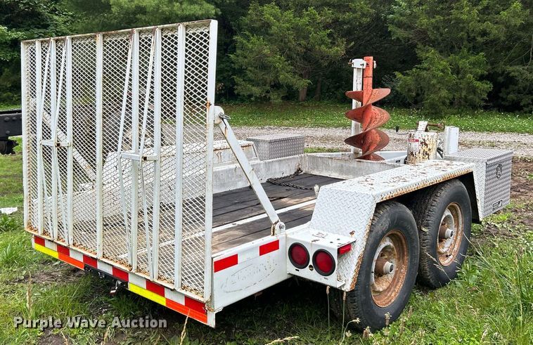image for item EK8245 1999 S.D Pitman equipment trailer