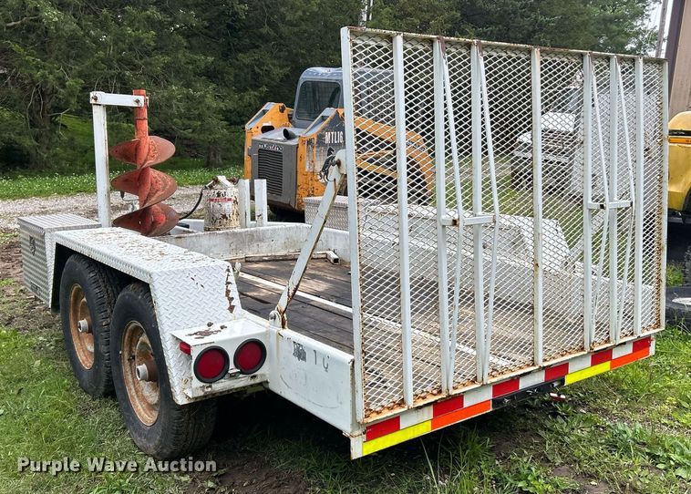 image for item EK8245 1999 S.D Pitman equipment trailer