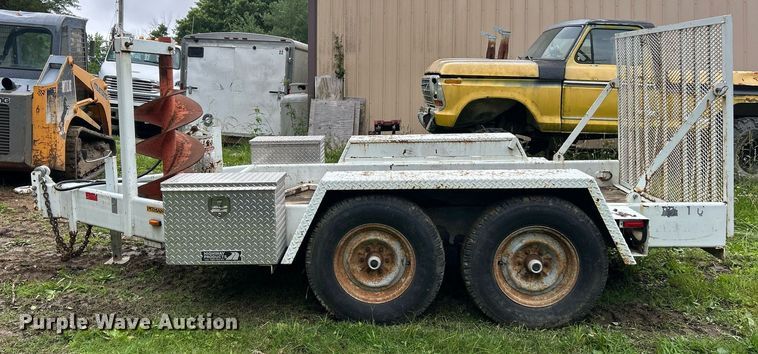 image for item EK8245 1999 S.D Pitman equipment trailer