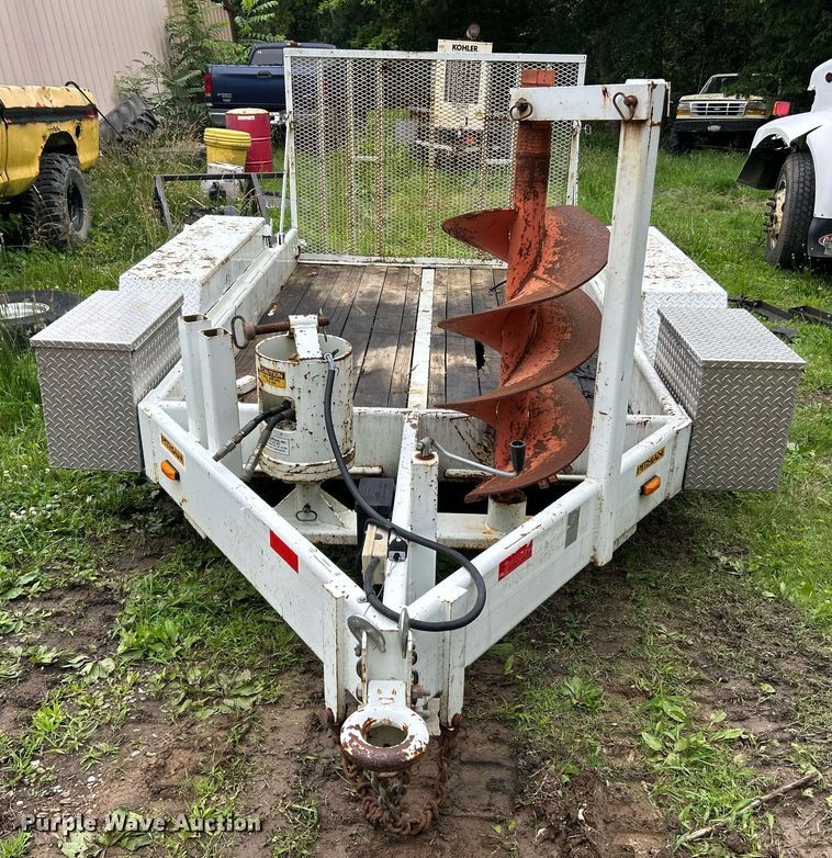 image for item EK8245 1999 S.D Pitman equipment trailer