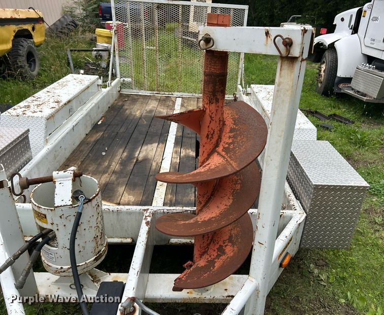 image for item EK8245 1999 S.D Pitman equipment trailer