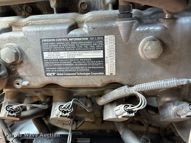 image for item EL6023 2016 UniCarriers PF50 forklift