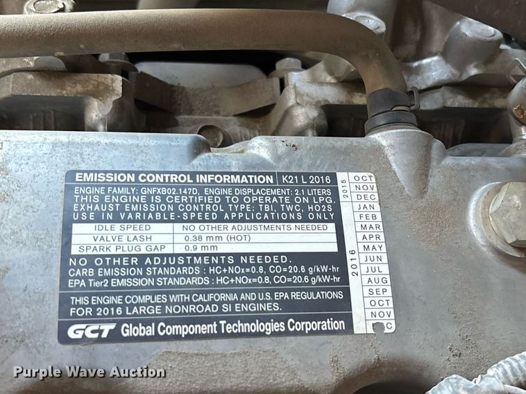 image for item EL6023 2016 UniCarriers PF50 forklift