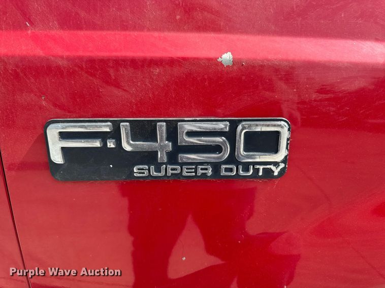 image for item EM2003 2002 Ford F450 Super Duty flatbed truck