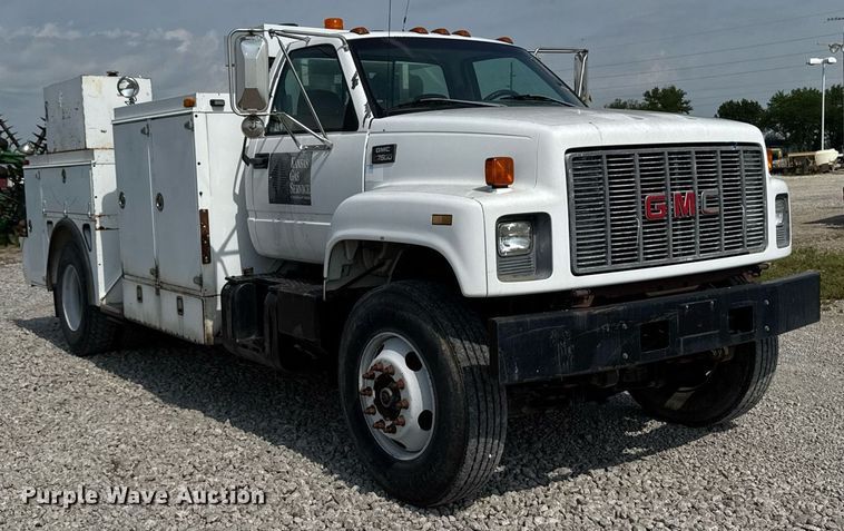 image for item EM2046 1998 GMC C7500 utility / service truck