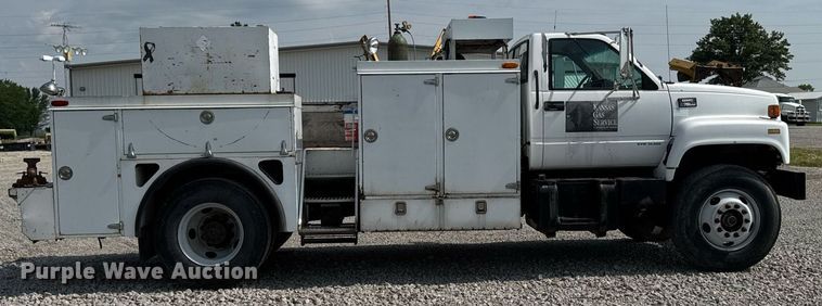 image for item EM2046 1998 GMC C7500 utility / service truck