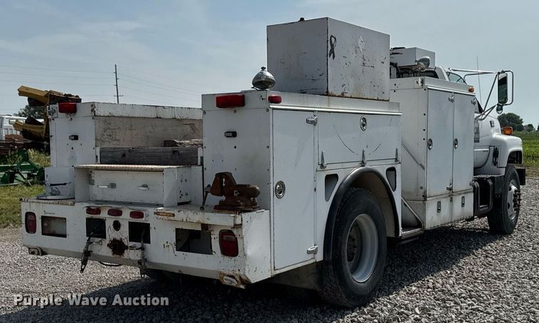 image for item EM2046 1998 GMC C7500 utility / service truck