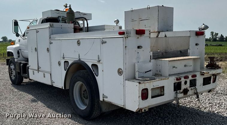 image for item EM2046 1998 GMC C7500 utility / service truck