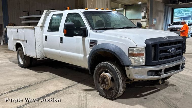 image for item EM2059 2008 Ford F450 super Duty XL Crew Cab utility / service truck