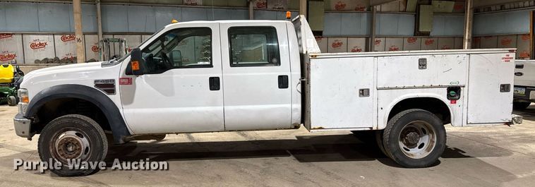 image for item EM2059 2008 Ford F450 super Duty XL Crew Cab utility / service truck
