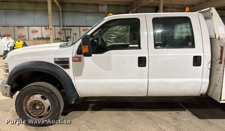 image for item EM2059 2008 Ford F450 super Duty XL Crew Cab utility / service truck