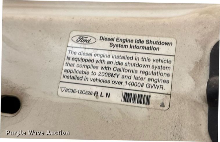 image for item EM2059 2008 Ford F450 super Duty XL Crew Cab utility / service truck