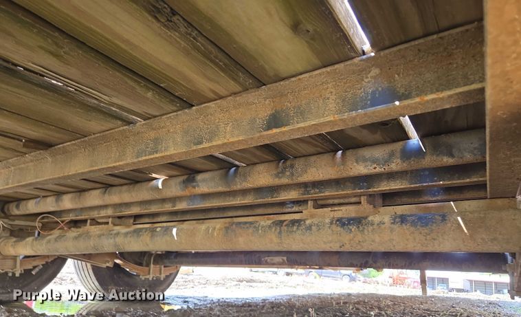 image for item EM7433 2008 Doolittle gooseneck tilt deck equipment trailer