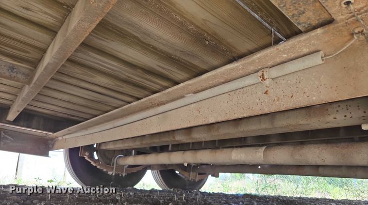 image for item EM7433 2008 Doolittle gooseneck tilt deck equipment trailer