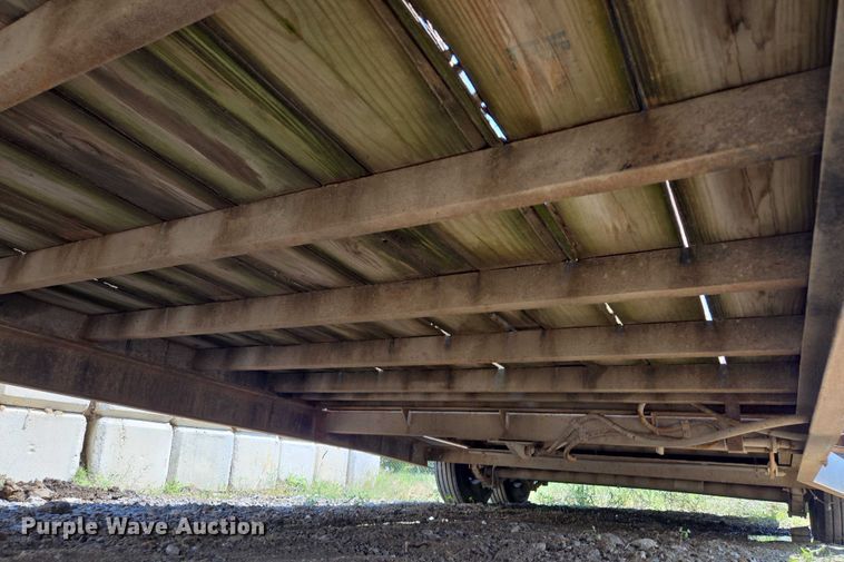 image for item EM7433 2008 Doolittle gooseneck tilt deck equipment trailer