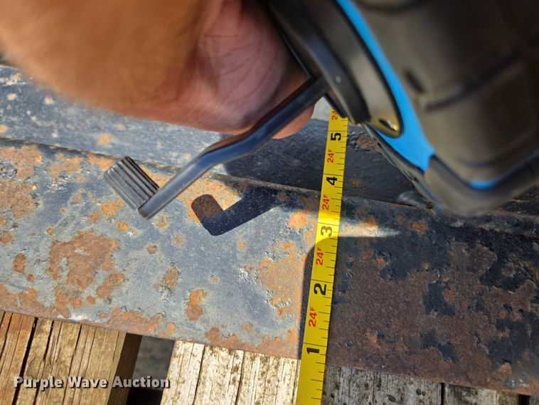 image for item EM7433 2008 Doolittle gooseneck tilt deck equipment trailer