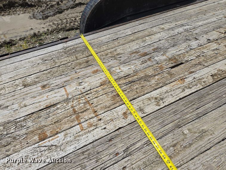 image for item EM7433 2008 Doolittle gooseneck tilt deck equipment trailer