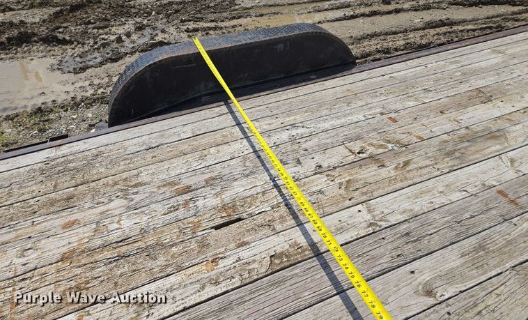 image for item EM7433 2008 Doolittle gooseneck tilt deck equipment trailer