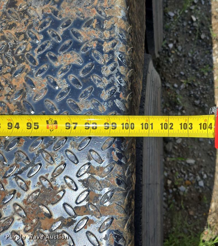 image for item EM7433 2008 Doolittle gooseneck tilt deck equipment trailer