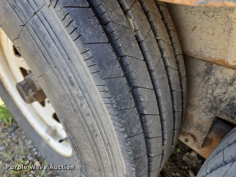 image for item EM7433 2008 Doolittle gooseneck tilt deck equipment trailer