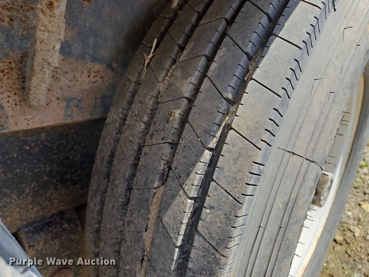 image for item EM7433 2008 Doolittle gooseneck tilt deck equipment trailer