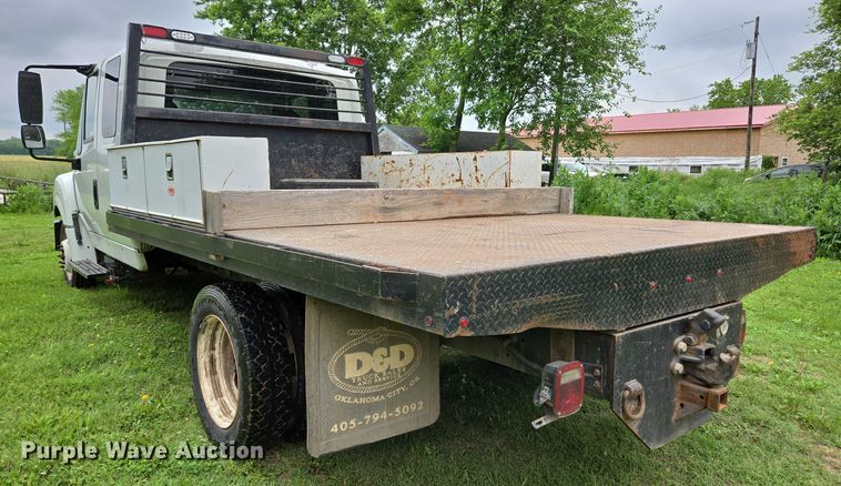 image for item EN3783 2015 International Terrastar Ext. Cab flatbed truck