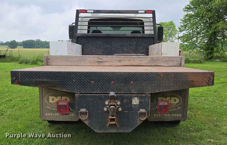 image for item EN3783 2015 International Terrastar Ext. Cab flatbed truck