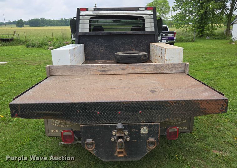 image for item EN3783 2015 International Terrastar Ext. Cab flatbed truck