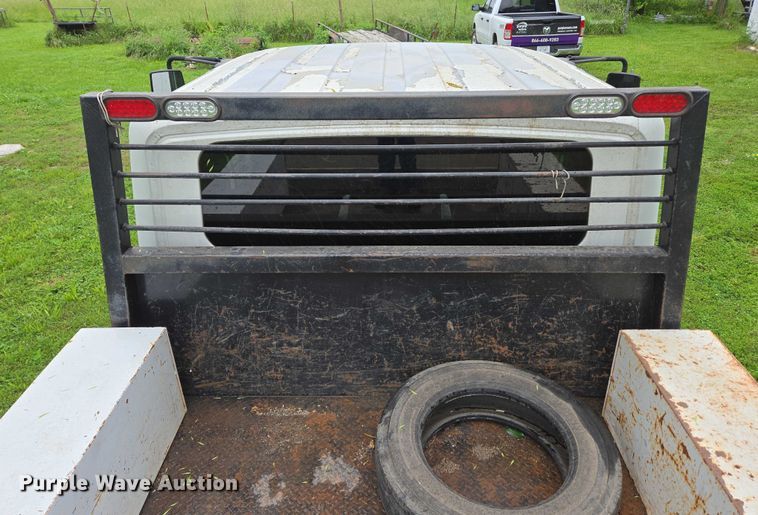 image for item EN3783 2015 International Terrastar Ext. Cab flatbed truck