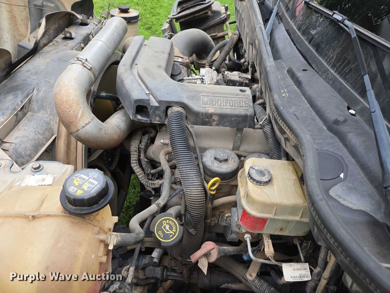 image for item EN3783 2015 International Terrastar Ext. Cab flatbed truck