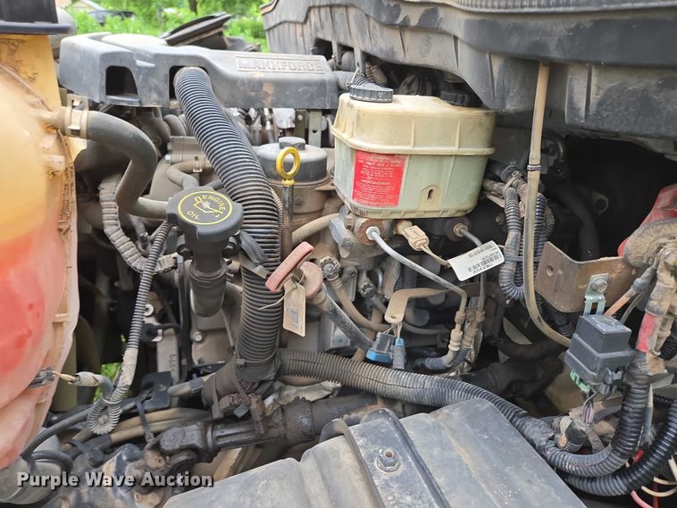 image for item EN3783 2015 International Terrastar Ext. Cab flatbed truck