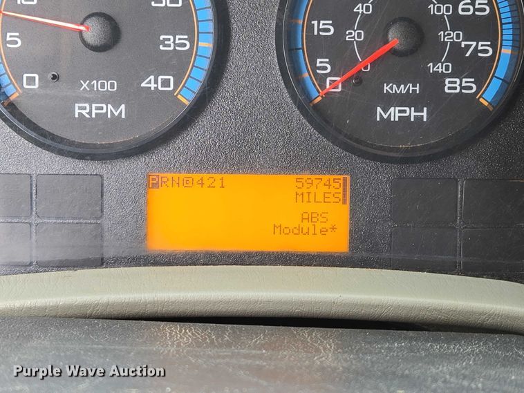 image for item EN3783 2015 International Terrastar Ext. Cab flatbed truck