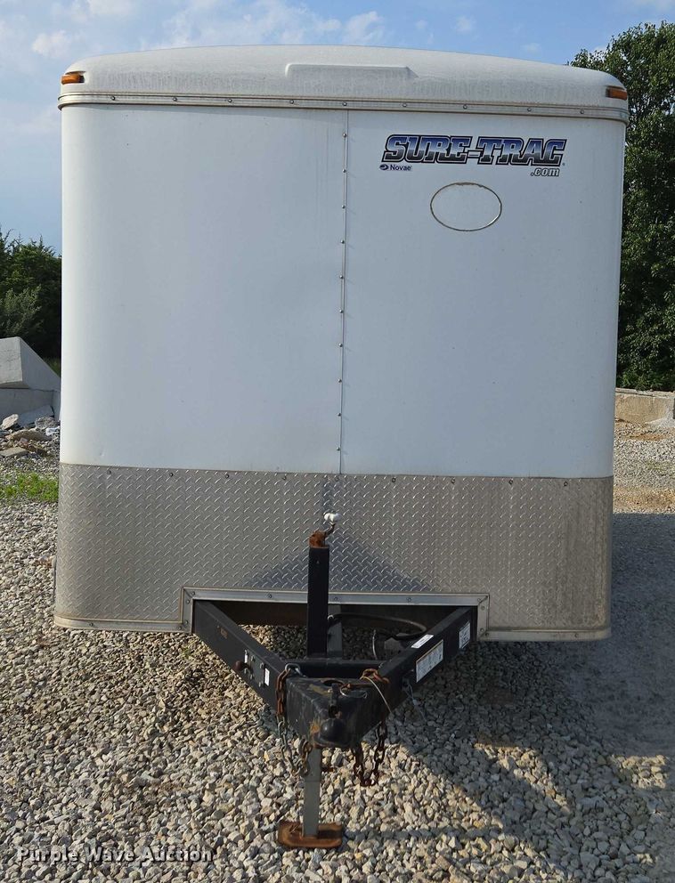 image for item EN3801 2012 Croft Sure-Trac enclosed cargo trailer