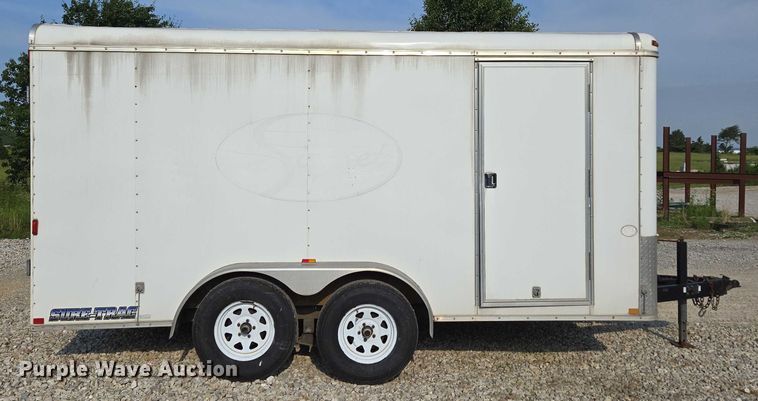 image for item EN3801 2012 Croft Sure-Trac enclosed cargo trailer