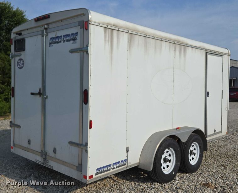 image for item EN3801 2012 Croft Sure-Trac enclosed cargo trailer