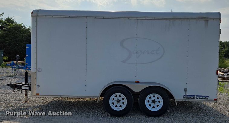 image for item EN3801 2012 Croft Sure-Trac enclosed cargo trailer