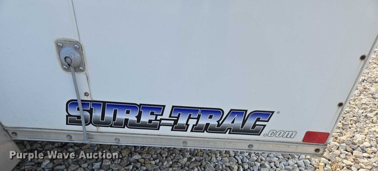 image for item EN3801 2012 Croft Sure-Trac enclosed cargo trailer