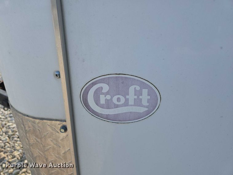 image for item EN3801 2012 Croft Sure-Trac enclosed cargo trailer