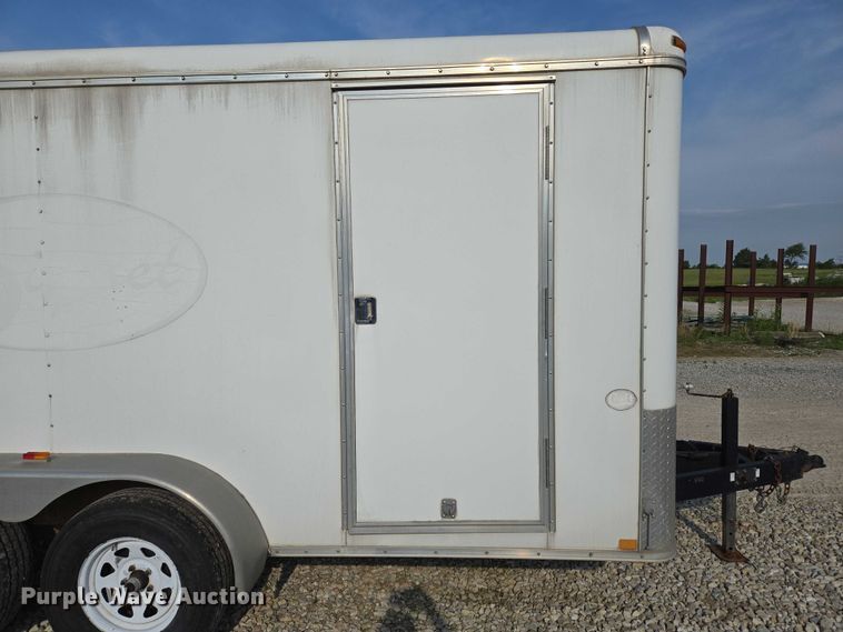 image for item EN3801 2012 Croft Sure-Trac enclosed cargo trailer