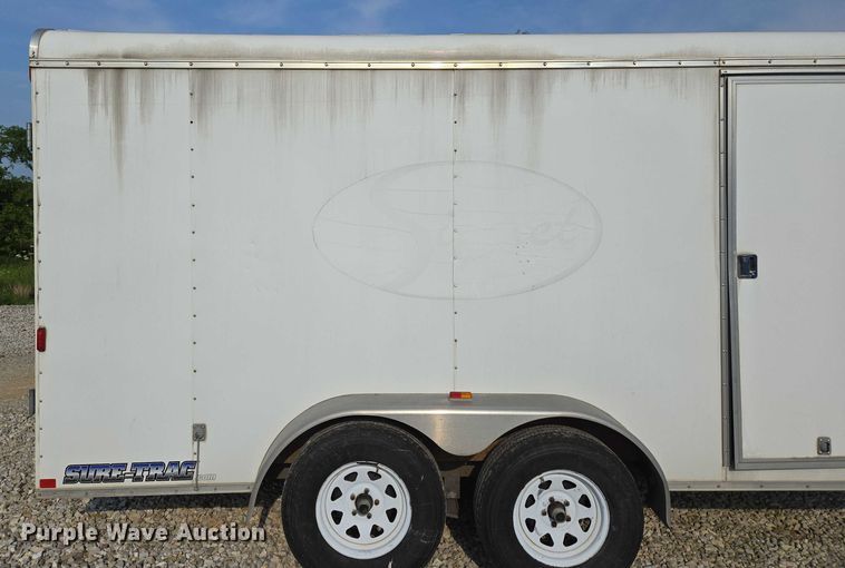 image for item EN3801 2012 Croft Sure-Trac enclosed cargo trailer