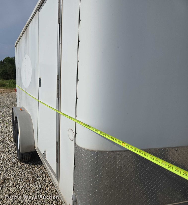 image for item EN3801 2012 Croft Sure-Trac enclosed cargo trailer