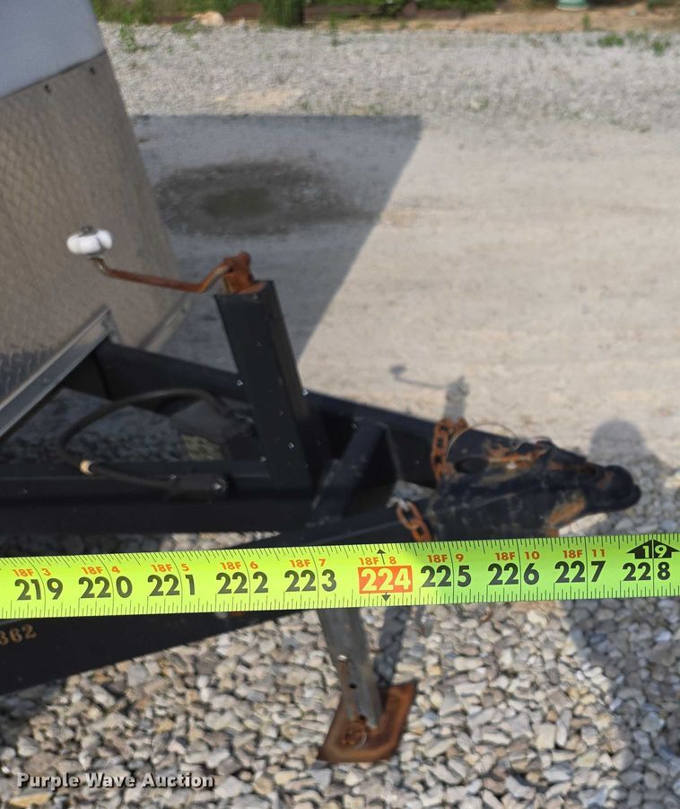 image for item EN3801 2012 Croft Sure-Trac enclosed cargo trailer